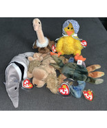 TY Beanie Babies Lot  Of 5 New With Tags Spunky,Claude,Ants,Bonnie,Stretch - £11.23 GBP