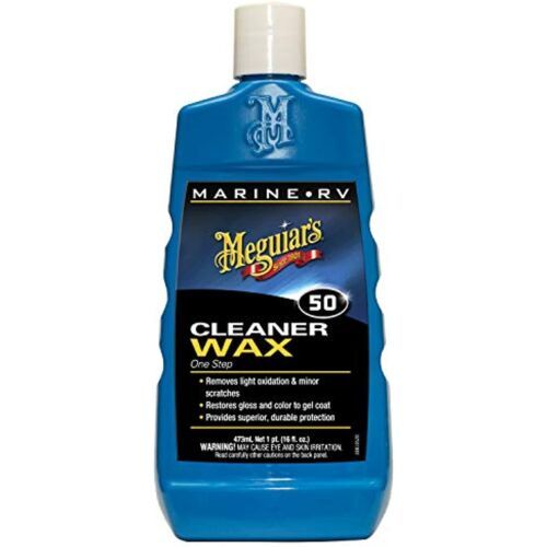 MEGUIAR&#39;S M5016 Marine/RV One Step Cleaner Wax, 16 fl oz - $29.79