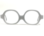 Miraflex Kinder Brille Rahmen NEW BABY 2 Gummiert Grau Rund 40-15-110 - £44.28 GBP