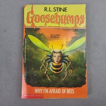 Goosebumps #17 Why I&#39;m Afraid of Bees 1994 Vintage Kids Book - £10.05 GBP