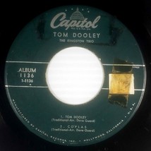 The Kingston Trio - Tom Dooley [7&quot; 45 rpm EP] Capitol Records 1959 - £4.54 GBP