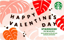 Starbucks 2021 Happy Valentine&#39;s Day Recyclable Gift Card New No Value - £1.59 GBP