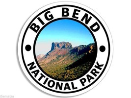 Big Bend National Park Texas Car Toolbox Helmet Sticker Decal 4&quot; Made In Usa - £13.57 GBP