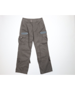 Vintage 90s Streetwear Womens Medium Faded Baggy Strap Goth Cargo Pants ... - $1,111.12 MXN
