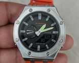 CasiOak - Custom G-SHOCK &quot;AP CLASSIC ORANGE&quot; - Casio GA2100 Mod - Watch ... - $162.21