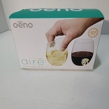 Oeno Aire Flexible Wine Cups Set Of 2  - £3.89 GBP
