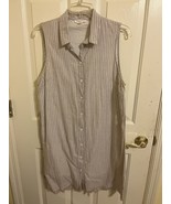 Women&#39;s Linen T-shirt Dress Size Medium - $225.25 MXN
