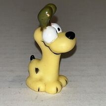 Garfield Odie Figure 2 1/8" Tall Rubber Toy Pencil Topper Made in HK - $12.19
