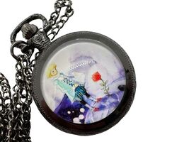Pocket Watch with The Little Prince Fantasy Medal Design - $32.51 CAD