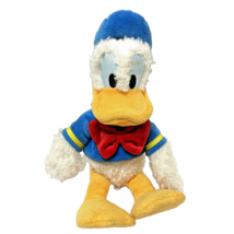 Vintage Disney Parks Plush Donald Duck Sailor Hat Outfit Stuffed Furry 11&quot; - £9.14 GBP