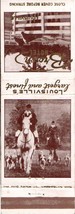 Matchbook Cover Brown Hotel Louisville Kentucky Horses &amp; Dogs - $6.66