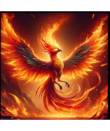 Ember, the Emberheart Phoenix Spiritual Companion- Direct Binding - $25.64