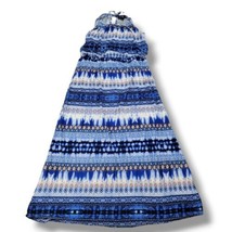 Rouge Collection Dress Size 1X Maxi Dress Sleeveless Southwest Aztec Pattern EUC - £28.79 GBP