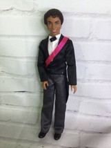 Disney High School Musical 3 Zeke Prom Date Ken Doll Boy Rooted Hair Tuxedo - £23.49 GBP