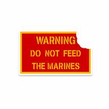 Warning Do Not Feed The Marines Semper Fi Vinyl Decal by NEO Tactical Ge... - £7.86 GBP+