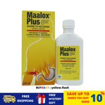 Maalox Plus SIMETHICONE Suspensión para gases gástricos, estomacales y... - £21.89 GBP