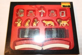 HO Scale Preiser Walthers, Performing Lions Act With Trainer, Ring, Cage... - $100.00