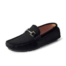 Summer Men Moccasins Designer Mens Loafers Cow Suede Leather Driving Shoes Itali - £49.09 GBP
