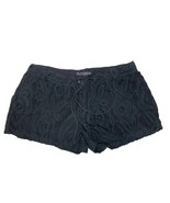 Daytrip Womens Juniors Size 7 Black Lace Overlay shorts - $14.84