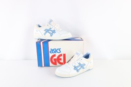 NOS Vintage 90s Asics Womens 10 Spell Out Gel Classic Sneakers Shoes White AS IS - £77.73 GBP