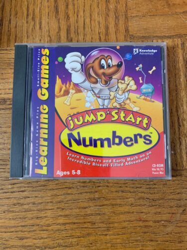 Jump Start Numbers CD Rom Game - Video Games