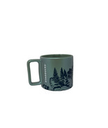 Starbucks Fall 2022 Mint Green Mushroom Fern Shimmer Ceramic12 oz Mug - NEW - £15.49 GBP