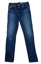 AG Adriana Goldschmied Prima Women Size 26 (Measure 25x30) Dark Cigarette Jeans - £14.68 GBP