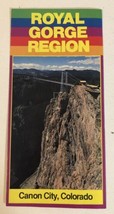 Vintage Royal Gorge Region Brochure Canon City Colorado BRO12 - £8.55 GBP
