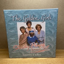 The Golden Girls Shady Pines Game Set: Checkers &amp; Bingo - BRAND NEW- GRE... - £8.31 GBP