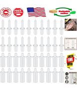 Versatile 40-Piece Plantation Shutter Repair Pins - Reliable White Faste... - $26.56 CAD