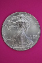 Key Date 1995 BU American Silver Eagle Key Date 1 Ounce 999 Exact Coin S... - £42.39 GBP