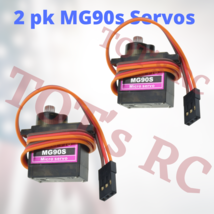 2x Metal Gear 9g MG90S Mini Servo Motor Robotics Arduino Compatible - $8.99