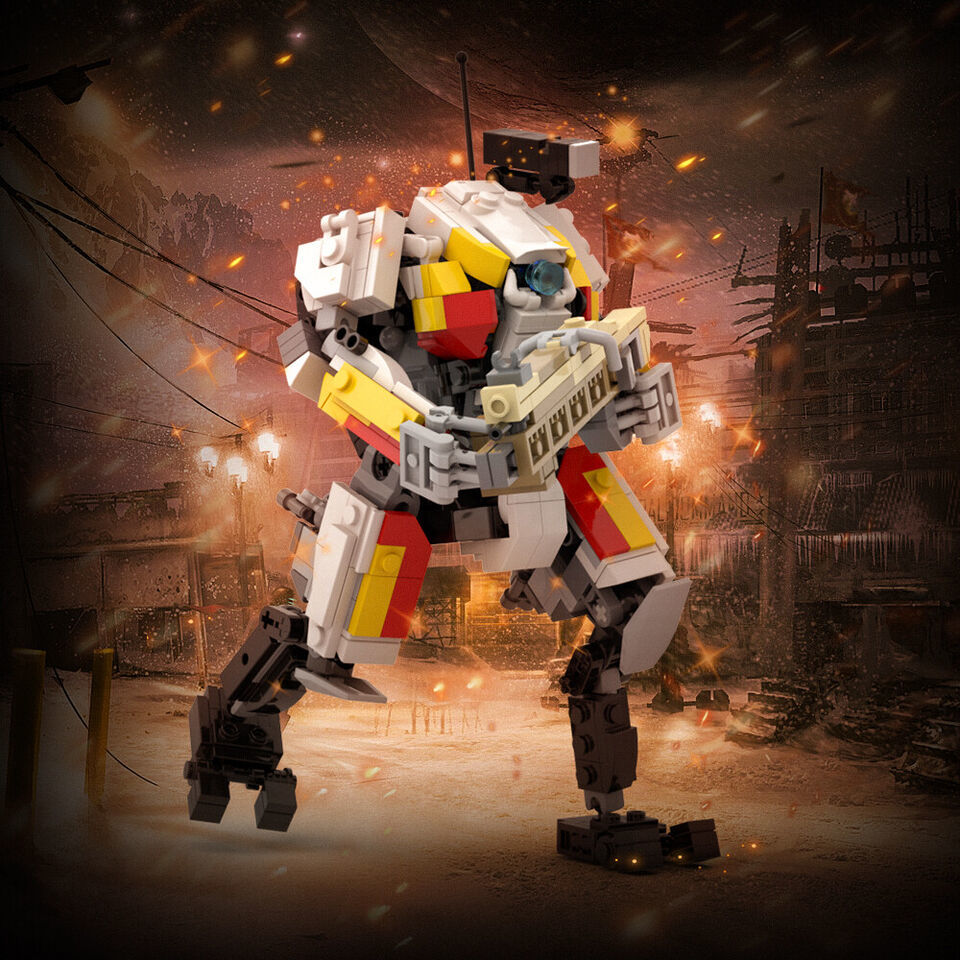 Tone-Class Titan Building Blocks Set Games Character Robot DIY Model Bri... - $32.66