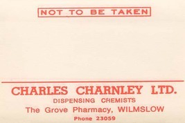 Not to Be Taken _ Blank Drug Label - $19.97