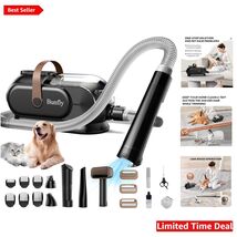 Whisper-Quiet Dog Grooming Vacuum - 13000kpa Power &amp; Convenient 3L Filtr... - $231.61