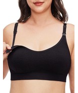 HOFISH Nursing Bras for Breastfeeding, Seamless Wirefree Geometric Mater... - $25.26 CAD