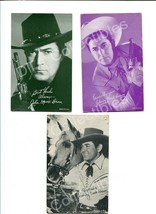 JOHNNY MACK BROWN 3 ARCADE CARD LOT- FN - £21.31 GBP