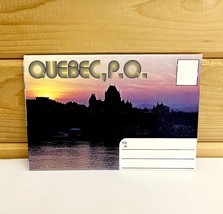 Quebec PQ Canada Vintage 1980s Postcard Fold Out Set - £8.78 GBP