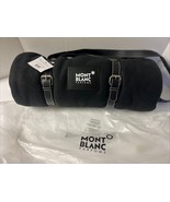 Luxury Mont Blanc Parfums Stadium Blanket with Carry Strap Black - $535.92 MXN