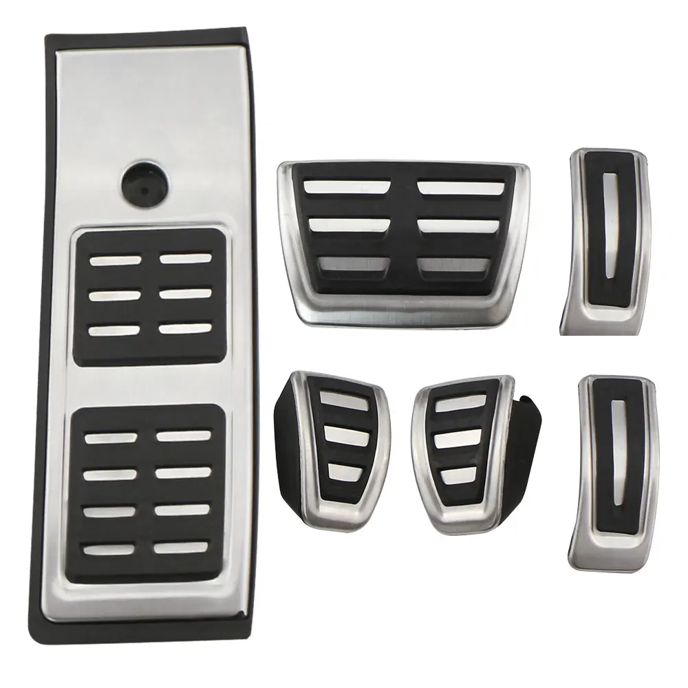 Stainless Steel Car Pedals Gas Fuel Brake Foot Rest Pedal Cover Pad for ... - $17.24+