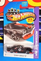 Hot Wheels New For 2013 HW Performance #250 70 Chevy Chevelle SS Black Edelbrock - £10.90 GBP