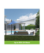 12 x 8 ft. Dual Shade Rectangle Sail Kit Santorini - $4,077.58 MXN