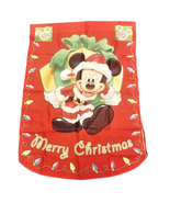 Mickey Mouse Merry Christmas Garden Flag 28x40 Hamilton Limited Edition ... - £23.34 GBP