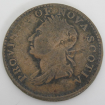 Nova Scotia Canada Half Penny Coin Token 1832 - £7.89 GBP