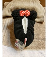 NEW Disney Minnie Mouse Slippers Snuggle Toes Women&#39;s Size Small/Medium  - £11.80 GBP