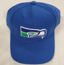 Vintage Spl 28 Nfl Seattle Seahawks Adjustable Snapback Cap Hat - £39.41 GBP