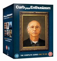 Curb Your Enthusiasm: Series 1-6 DVD (2008) Rosie O&#39;Donnell Cert 18 13 Discs Pre - £33.78 GBP