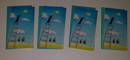 4 Graduation Greeting Cards Lot Gift Card Holder Congratulations Reach For Stars - £9.37 GBP