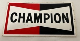 Champion Spark Plugs Decal Indianapolis 500 IndyCar Nascar USAC 2.5&quot; x 4... - £7.99 GBP