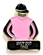 1942 Kentucky Derby Winner Shut Out Jockey Silks Pin Horse Racing Memora... - $14.99 1942 Kentucky Derby Winner Shut Out Jockey Silks Pin Horse Racing Memora... - $14.99